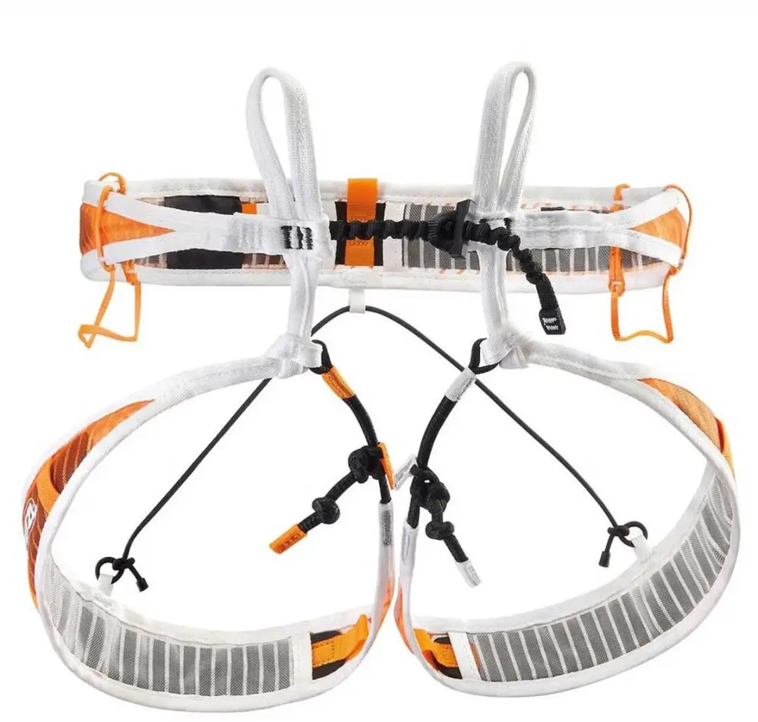 Petzl Fly Harnas - Unisex L - Grijs/Orange - afbeelding 3 van 6