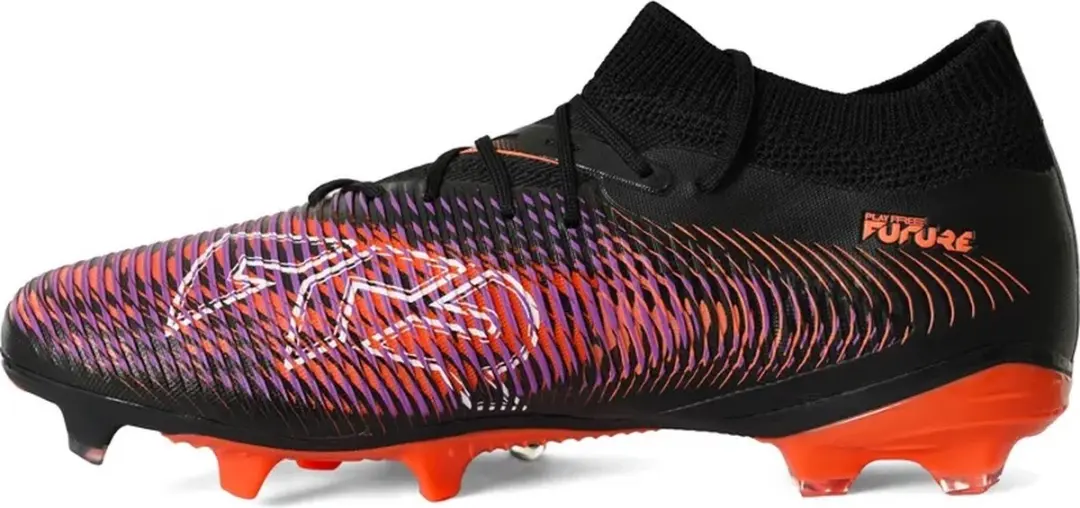 PUMA Future 8 Match FG/AG Sportschoenen 43 - Zwart/Wit/Rood - afbeelding 5 van 6