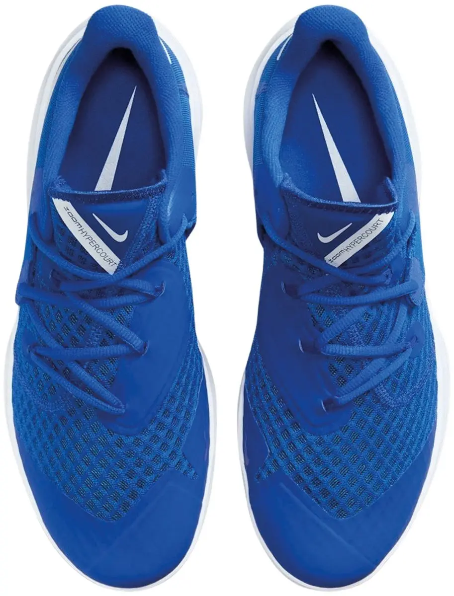 Nike Zoom Hyperspeed Court Sportschoenen - Heren 41 - Blauw/Wit - afbeelding 3 van 6