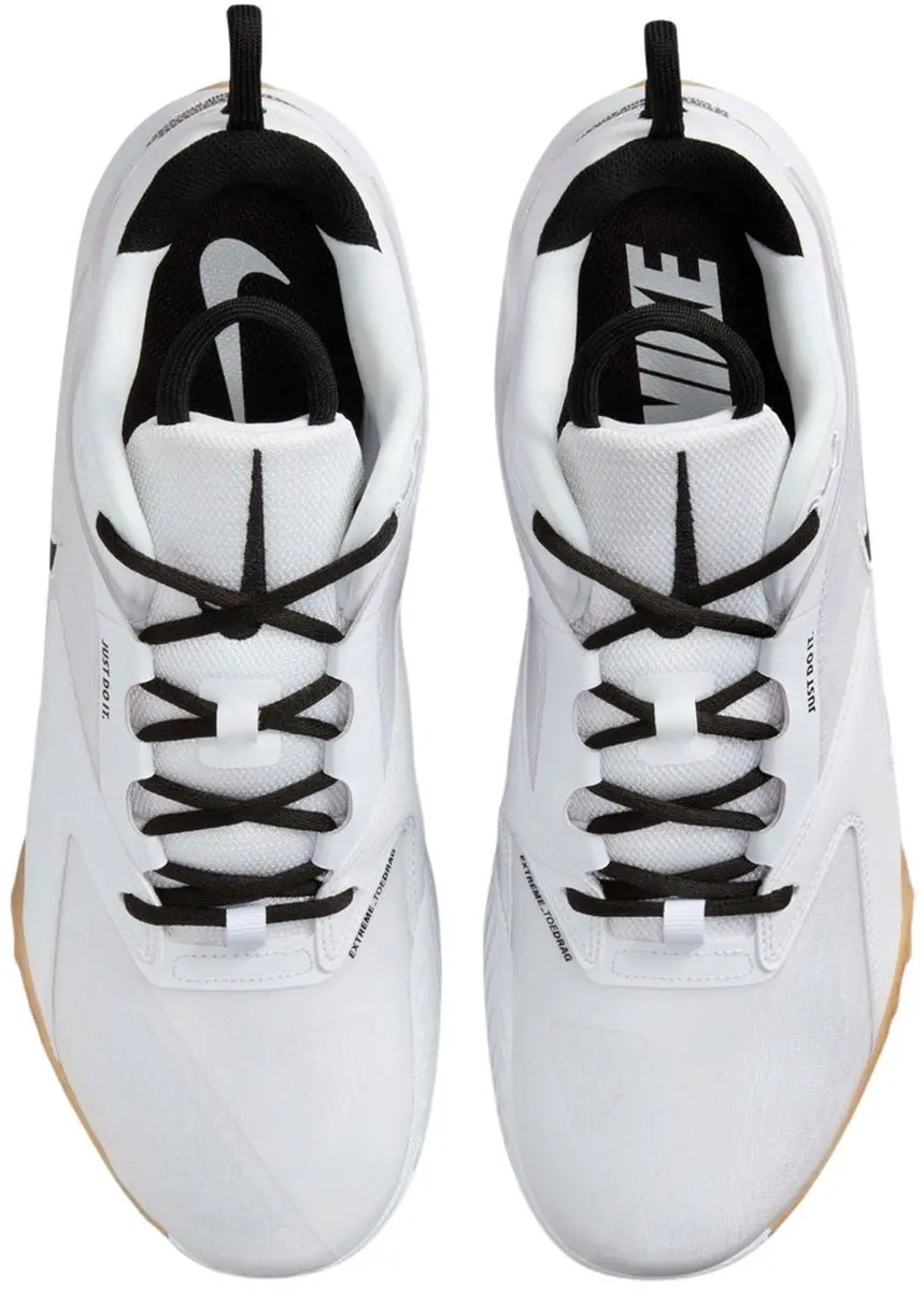Nike HyperAce 3 Sportschoenen Dames 37.5 - Wit/Zwart - afbeelding 5 van 6