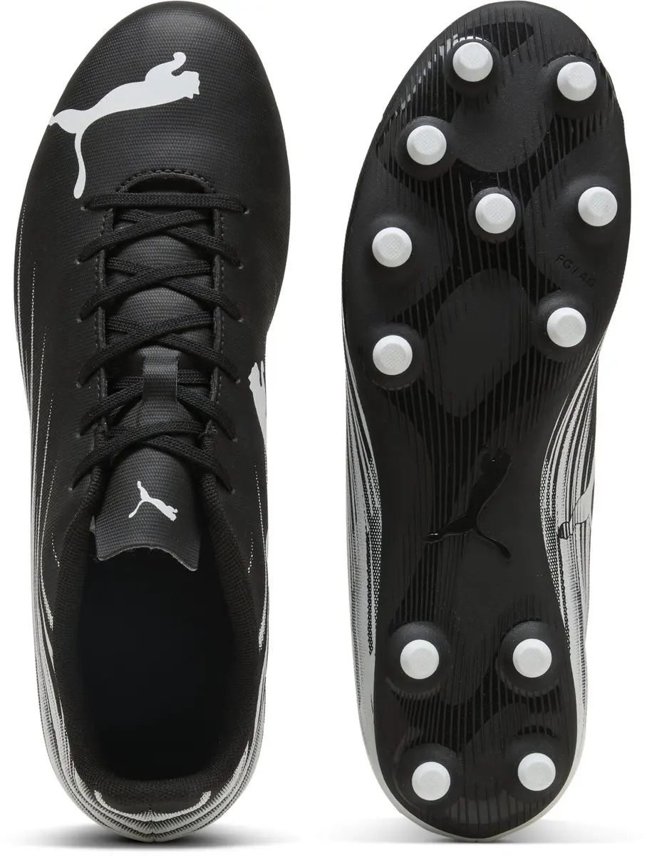 Puma Attacanto II FG/AG Heren Sportschoenen - Zwart/Wit - afbeelding 4 van 6