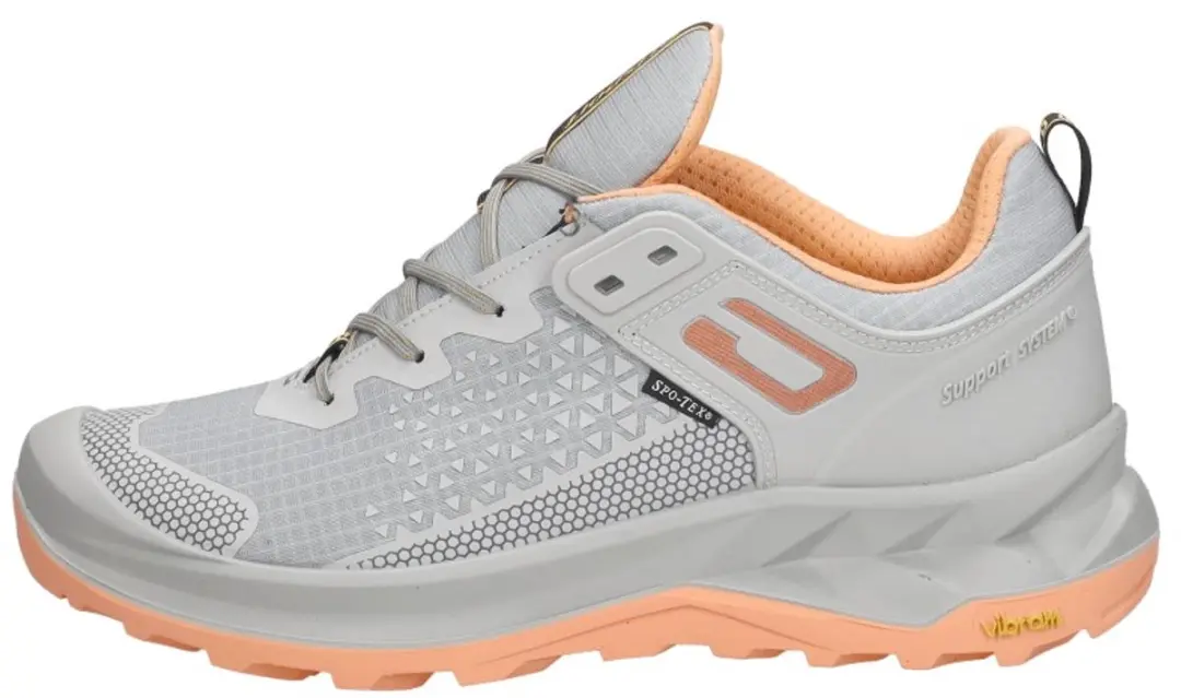 Grisport Explorer Low Wandelschoenen - Grijs Roze - Maat 37 - afbeelding 2 van 6