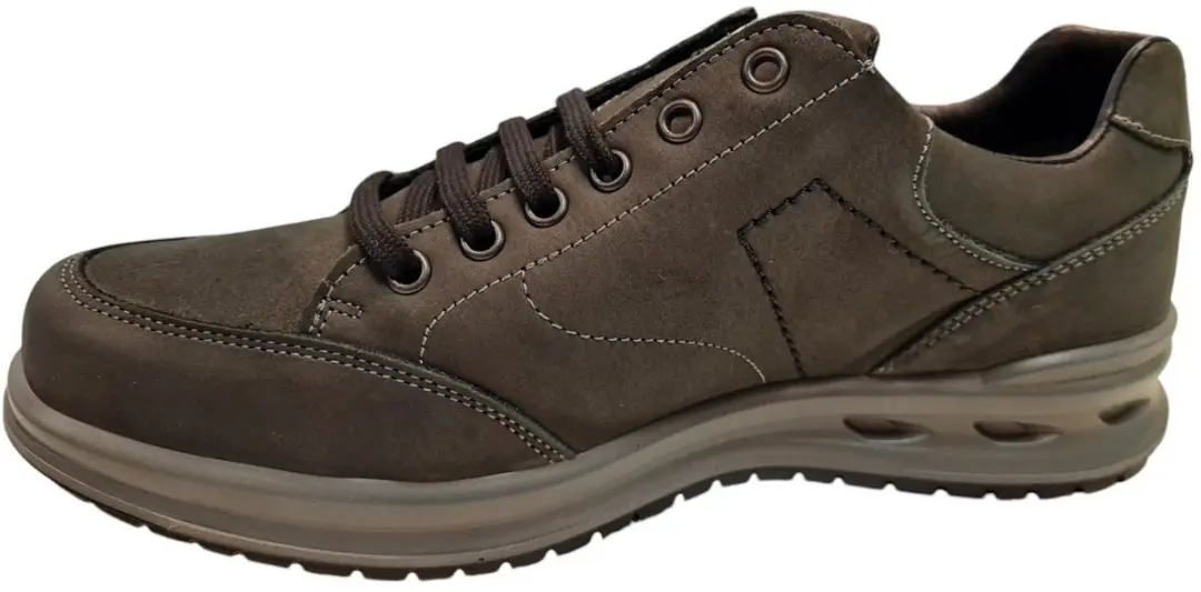 Grisport GRI 43069-03 Sneakers - Grijs Nubuck - 40 - afbeelding 3 van 6