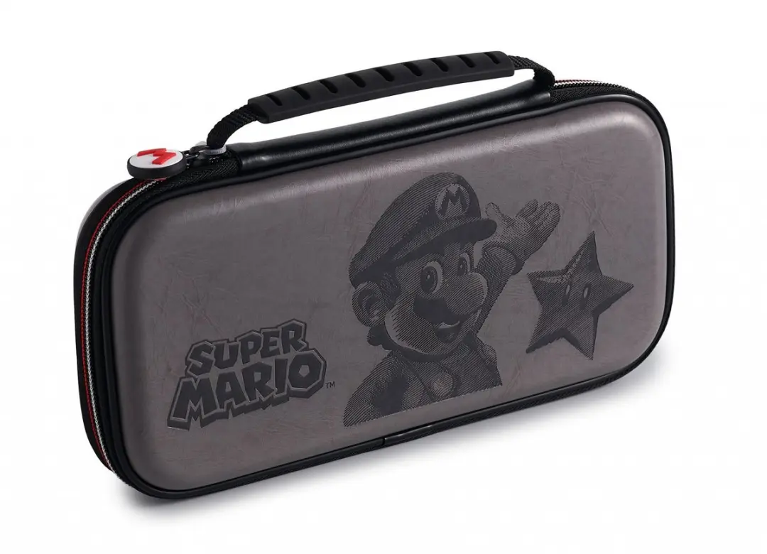 Bigben Game Traveler Nintendo Switch Hoes - Super Mario Grijs - afbeelding 4 van 4