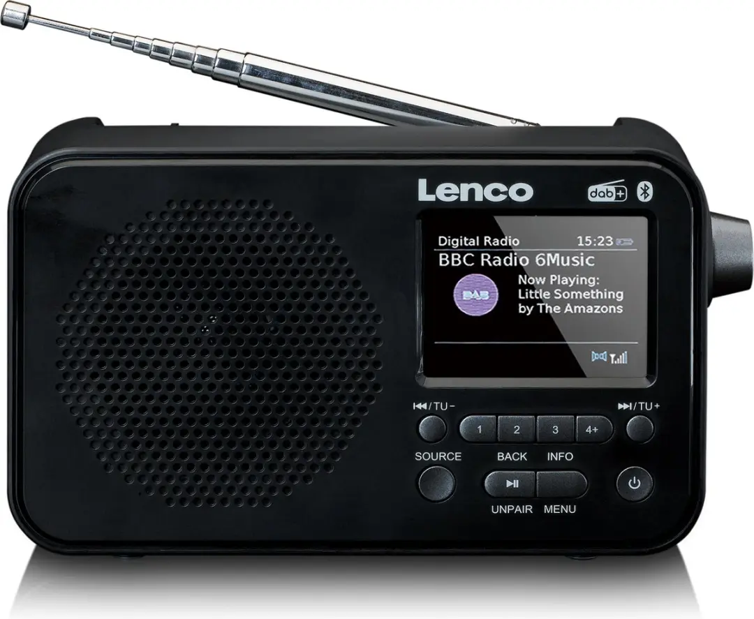 Lenco PDR-036BK DAB/FM Radio