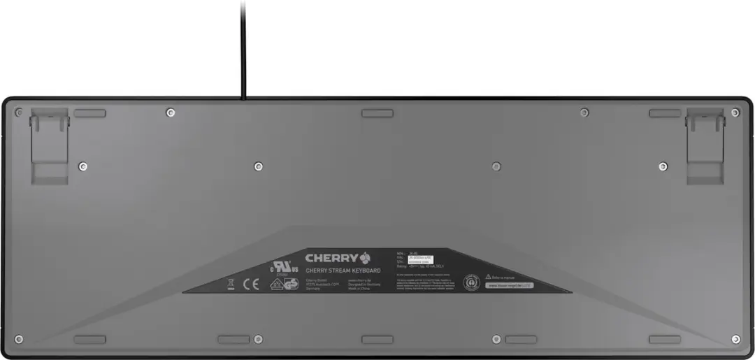 Cherry Stream Toetsenbord JK-8500FR-2 - Frans AZERTY - Zwart - afbeelding 5 van 6