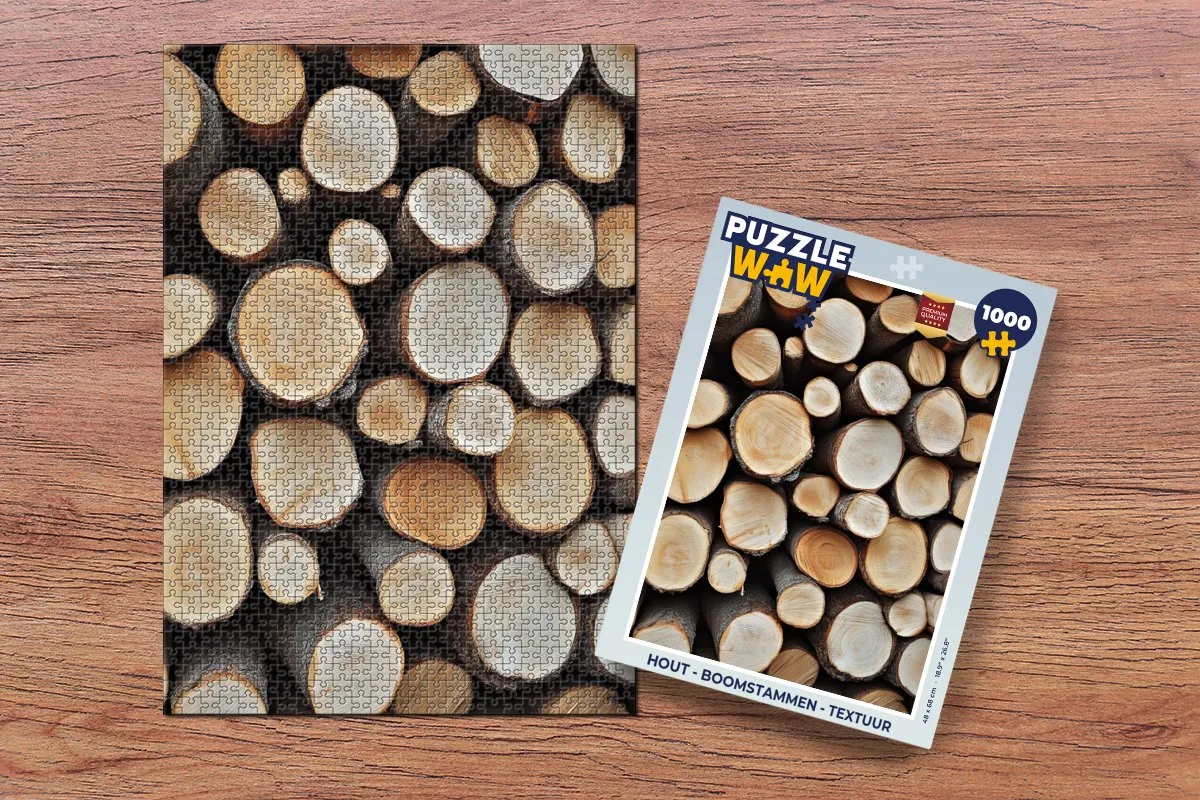 PuzzleWow Boomstammen Legpuzzel 1000 Stuks