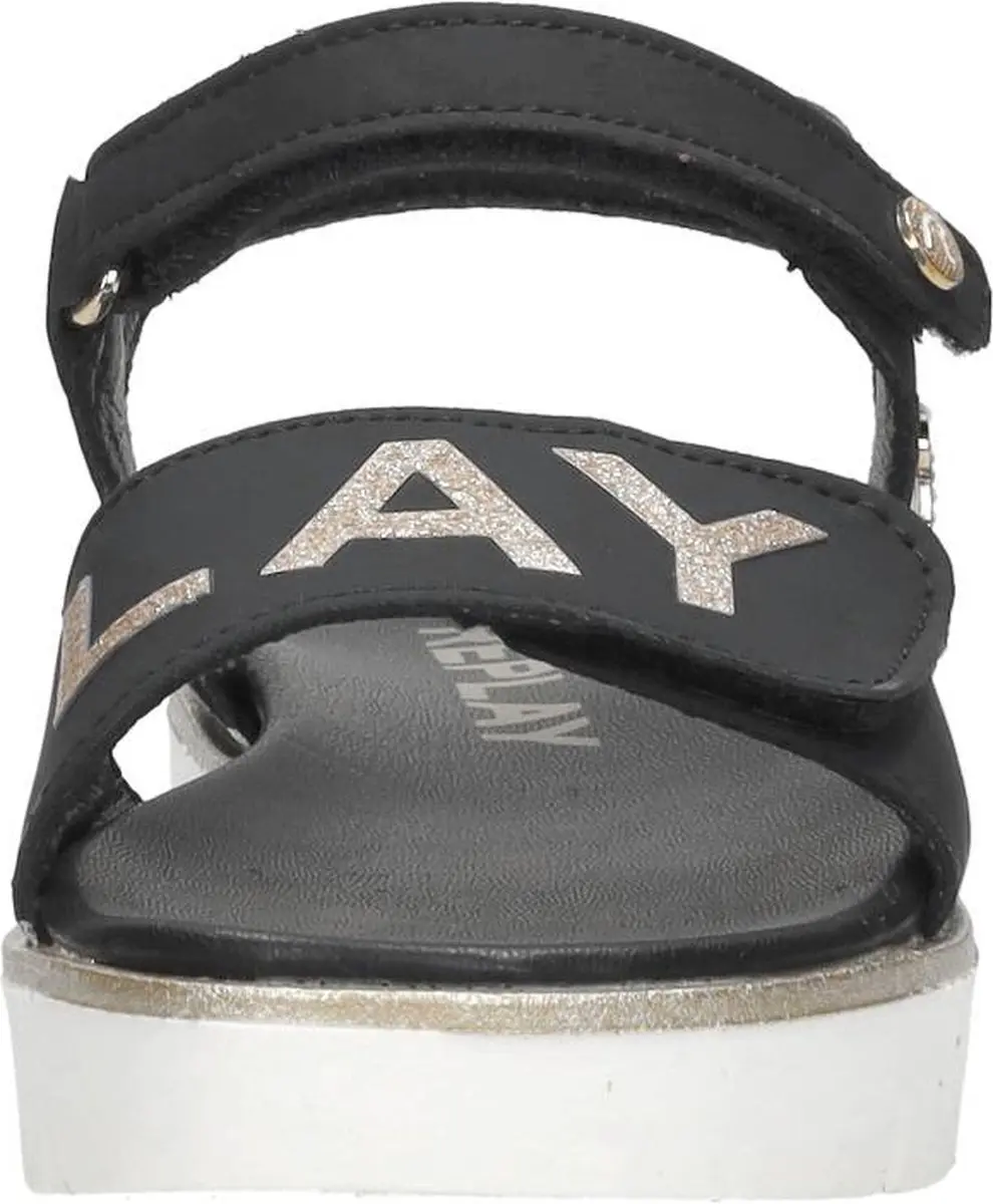 Replay Sandal 4 Sandalen - Meisjes - Zwart - Maat 38 - afbeelding 6 van 6