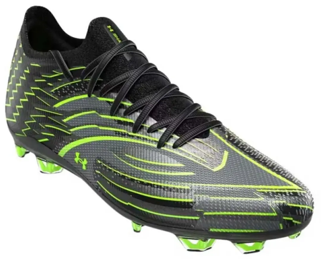 Under Armour Shadow Elite 4 FG Voetbalschoenen - 43 - Zwart - afbeelding 2 van 6