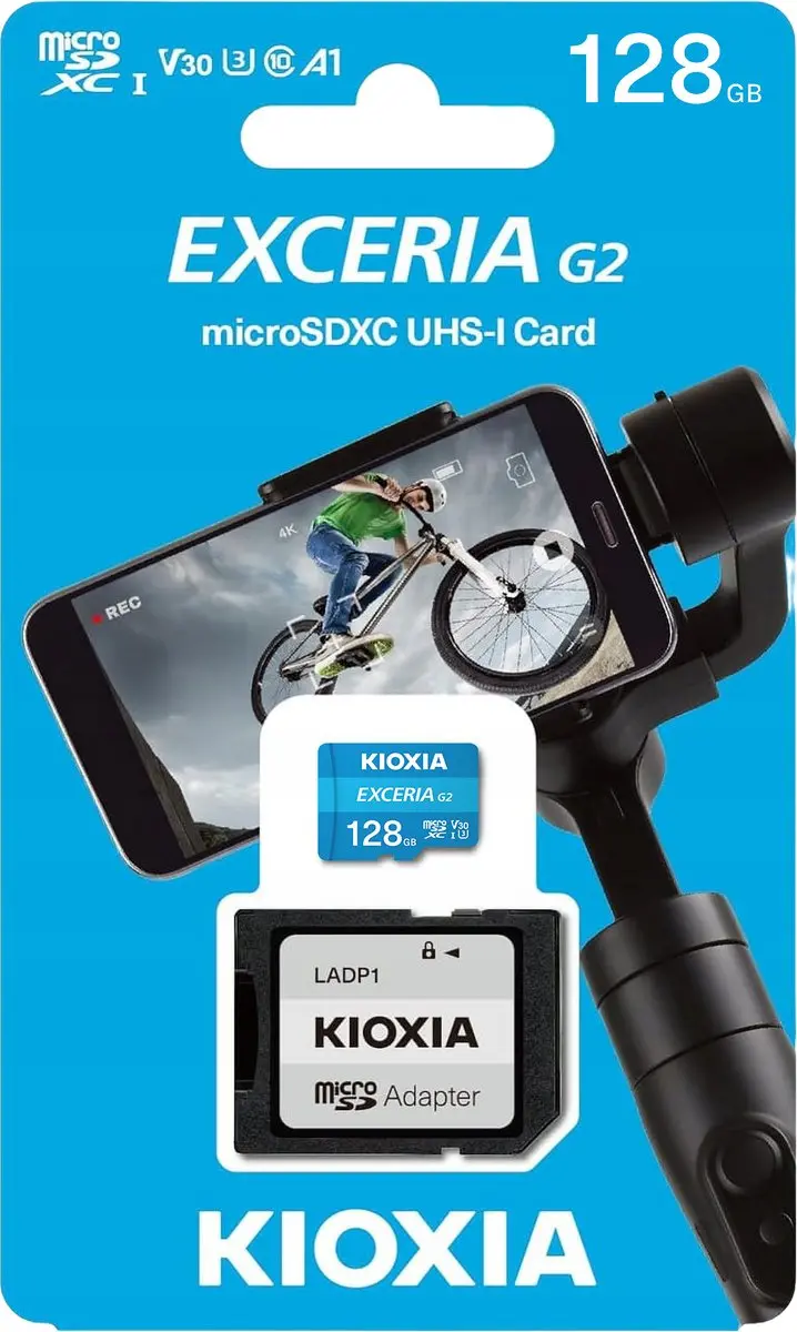 Toshiba Kioxia microSD 128GB UHS-I U1