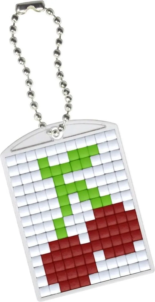 Pixel Hobby Blanco Sleutelhangers 10 Stuks