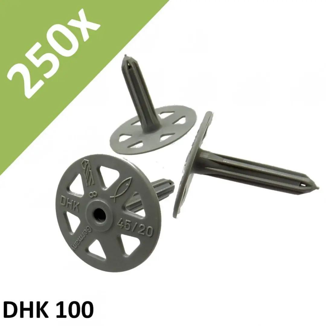 Fischer DHK 100 Isolatieplug 250 Stuks - afbeelding 4 van 6