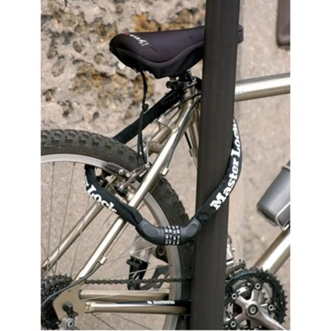 Master Lock Ketting 90cm x 8mm - Zwart - afbeelding 2 van 6