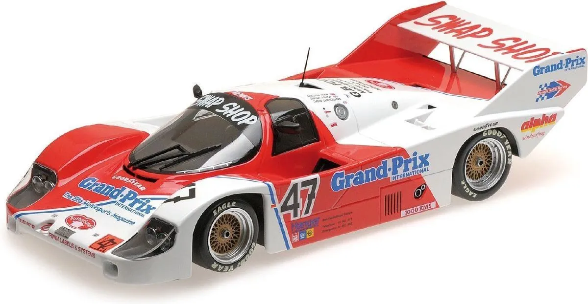 Porsche 956K Preston Henn T-Bird Swap Shop #47 - 1:18 Minichamps