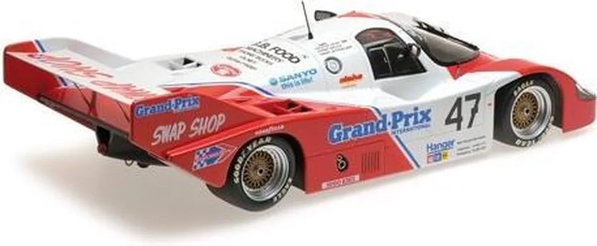 Porsche 956K Preston Henn T-Bird Swap Shop #47 - 1:18 Minichamps