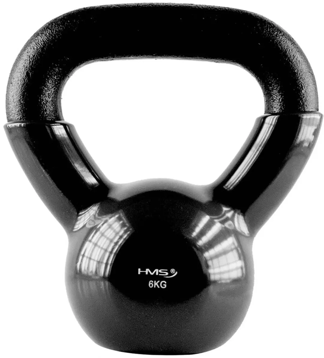 HMS KNV-Serie Kettlebell - Zwart - Gietijzer - afbeelding 5 van 6