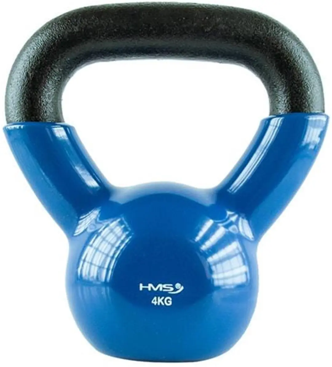 HMS KNV Serie Kettlebell 4kg - Blauw/Zwart - afbeelding 2 van 2