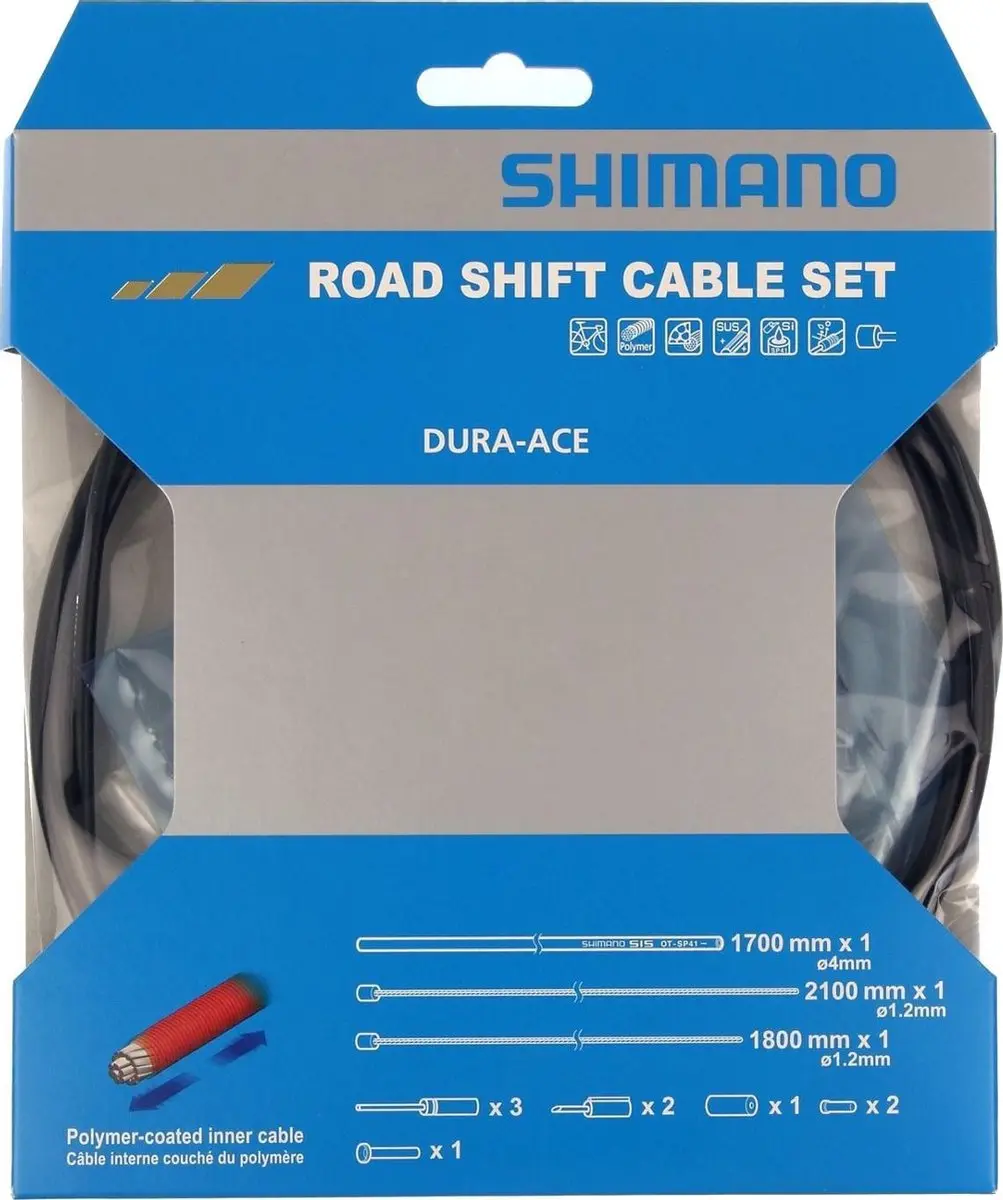 Shimano OT-SP41 Derailleurkabelset 2100/1800mm - 12-delig - afbeelding 5 van 6