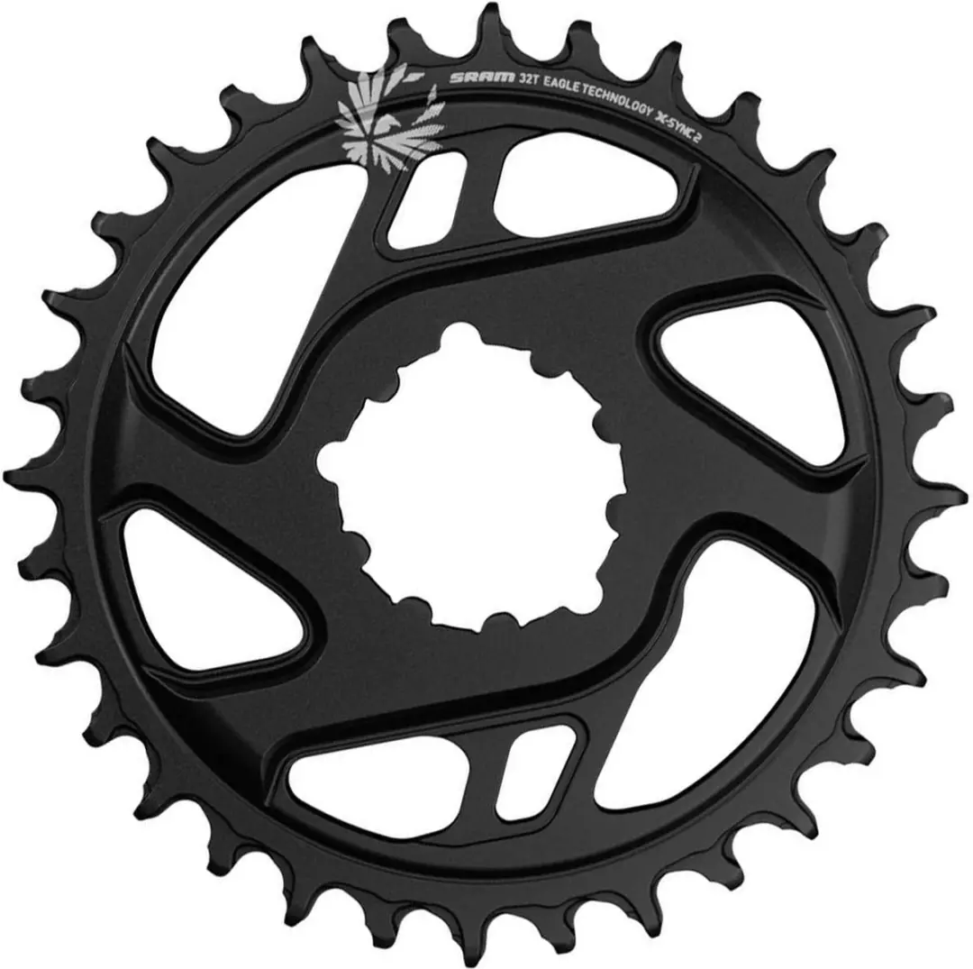 SRAM X-Sync Eagle CF Kettingblad 32T - 12-speed - Zwart - afbeelding 5 van 5