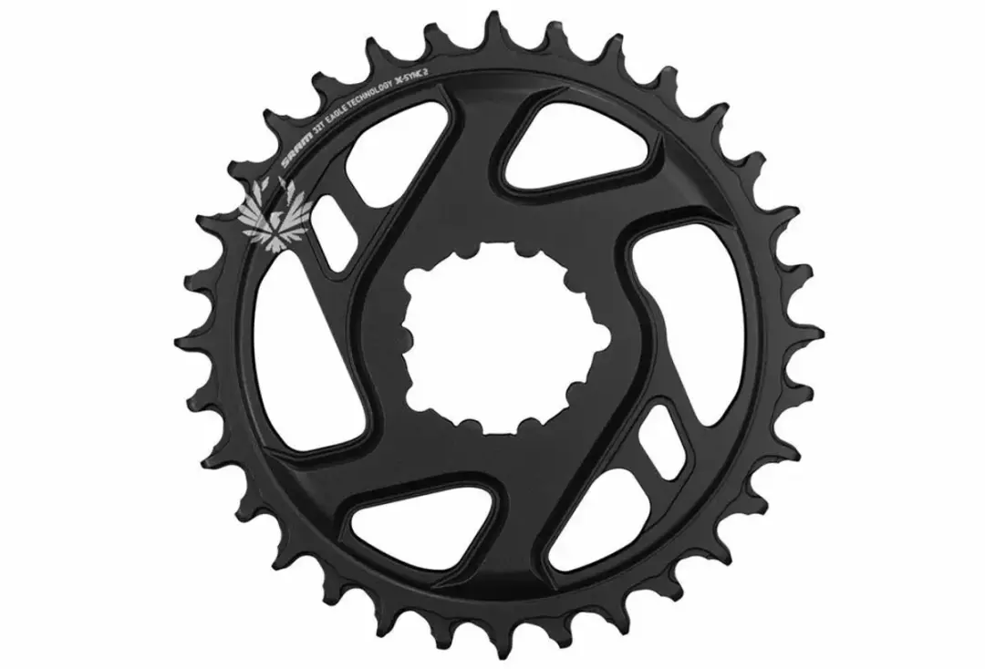 SRAM X-Sync Eagle CF Kettingblad 32T - 12-speed - Zwart - afbeelding 3 van 5