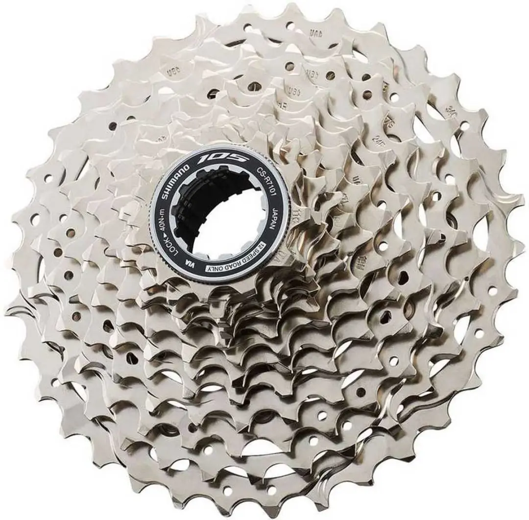Shimano 105 R7101 Cassette 12-speed 11-34 - Zilver - afbeelding 6 van 6