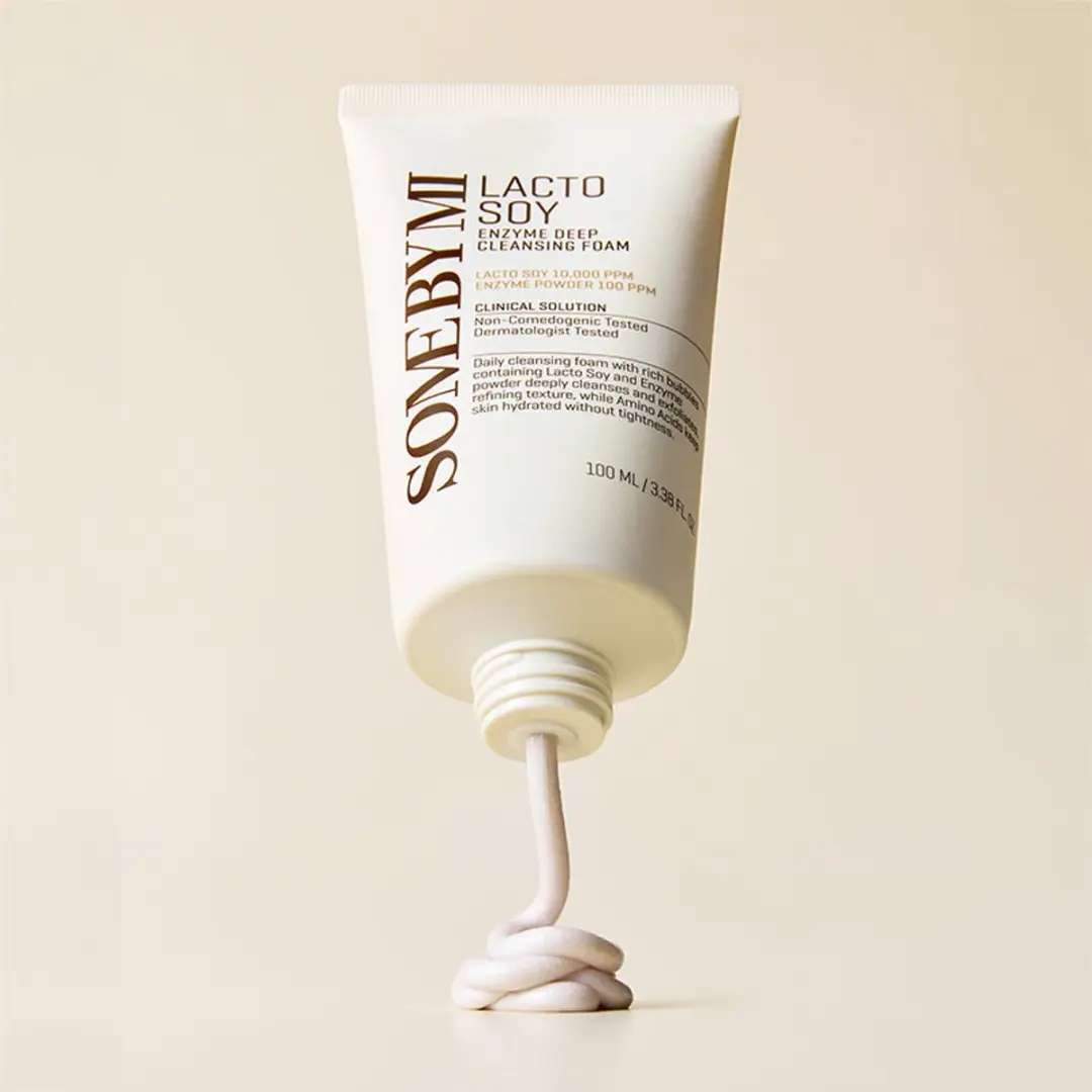 SOME BY MI Lactosoy Eyzyme Deep Cleansing Foam 100ml - afbeelding 2 van 6