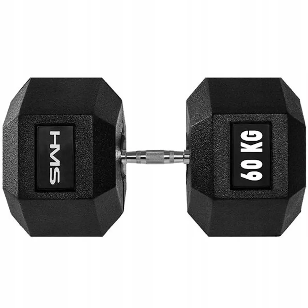HMS Hex Pro Halter 60kg - Gecoate staal met rubber - afbeelding 2 van 2