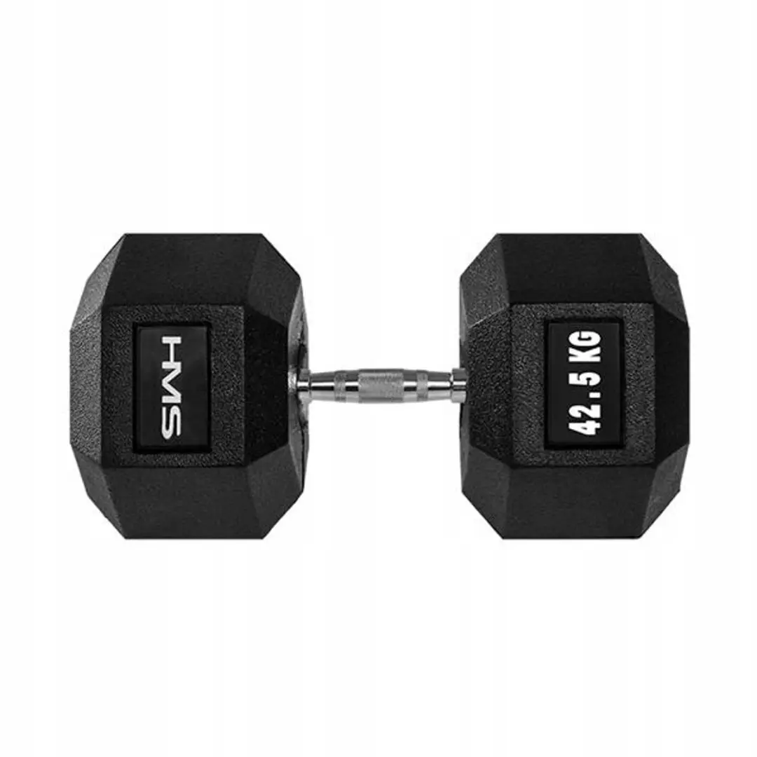 HMS Hex Pro Halter 42,5 kg - Rubberen Antislip Handvat - afbeelding 2 van 3