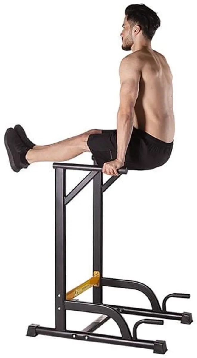 HMS Premium Serie PWL8306 Multifunctionele Dip Bar - Zwart - afbeelding 5 van 6