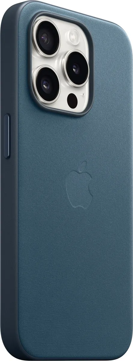 Apple FineWoven Hoesje iPhone 15 Pro MT4Q3ZM/A - Pacific Blue