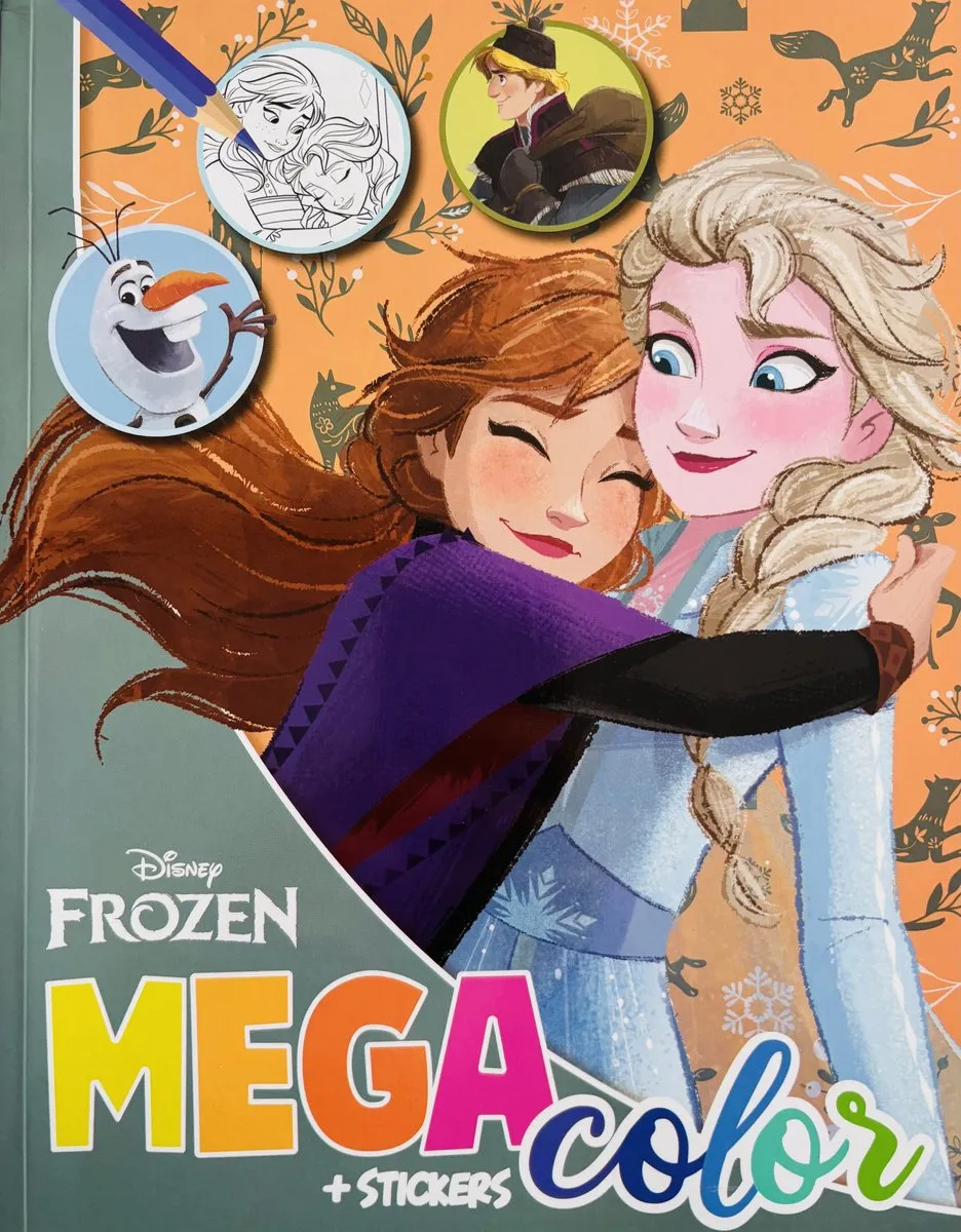 Disney Frozen Megacolor Kleurboek