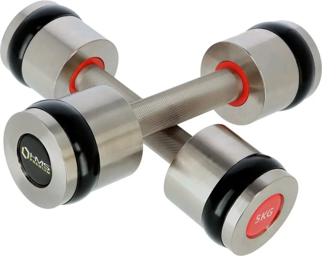 HMS Premium HH05 Chromen Hantels 2x5kg