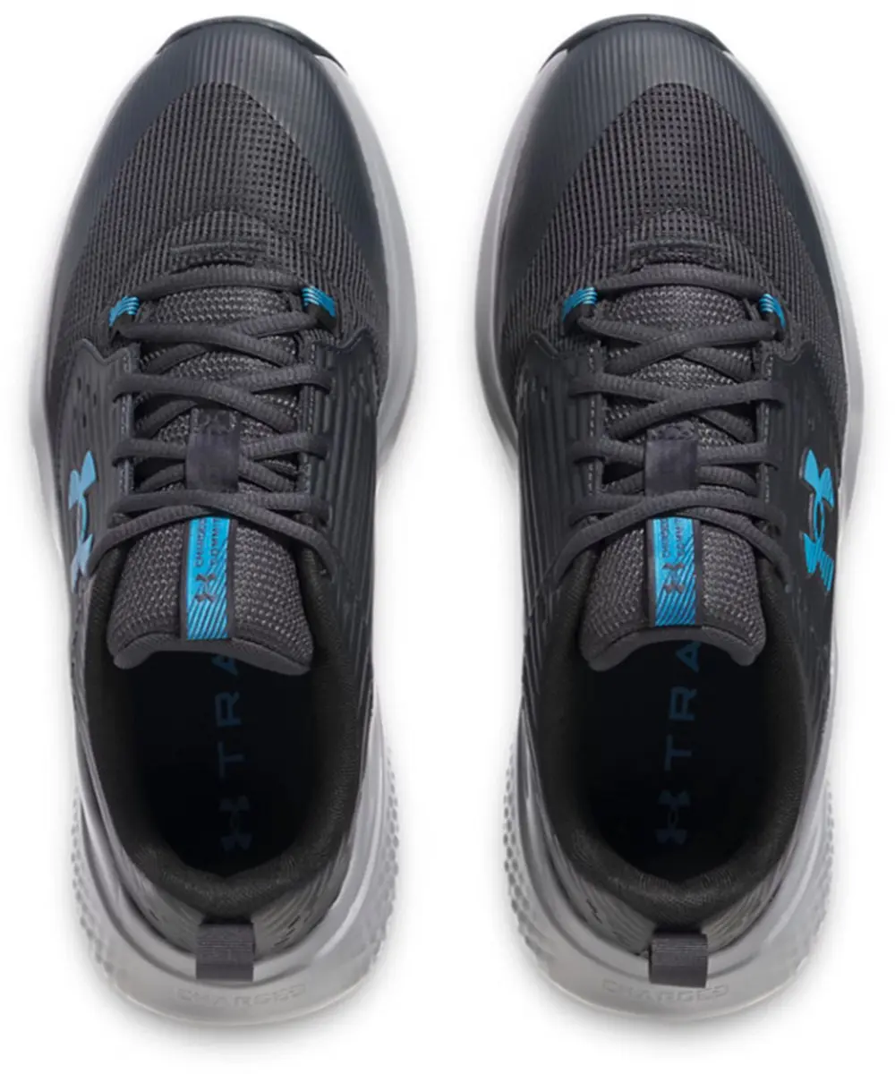 Under Armour Charged Commit 4 Trainingsschoenen - Grijs - afbeelding 4 van 5