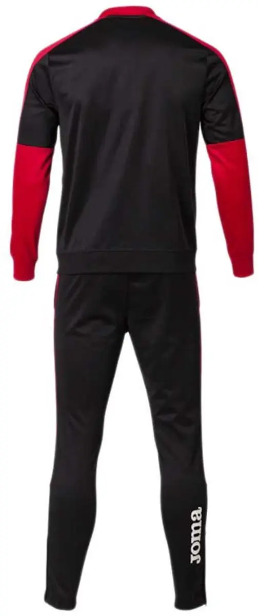 Joma Eco Championship Polyesterpak Kinderen 128 - Zwart/Rood - afbeelding 2 van 6