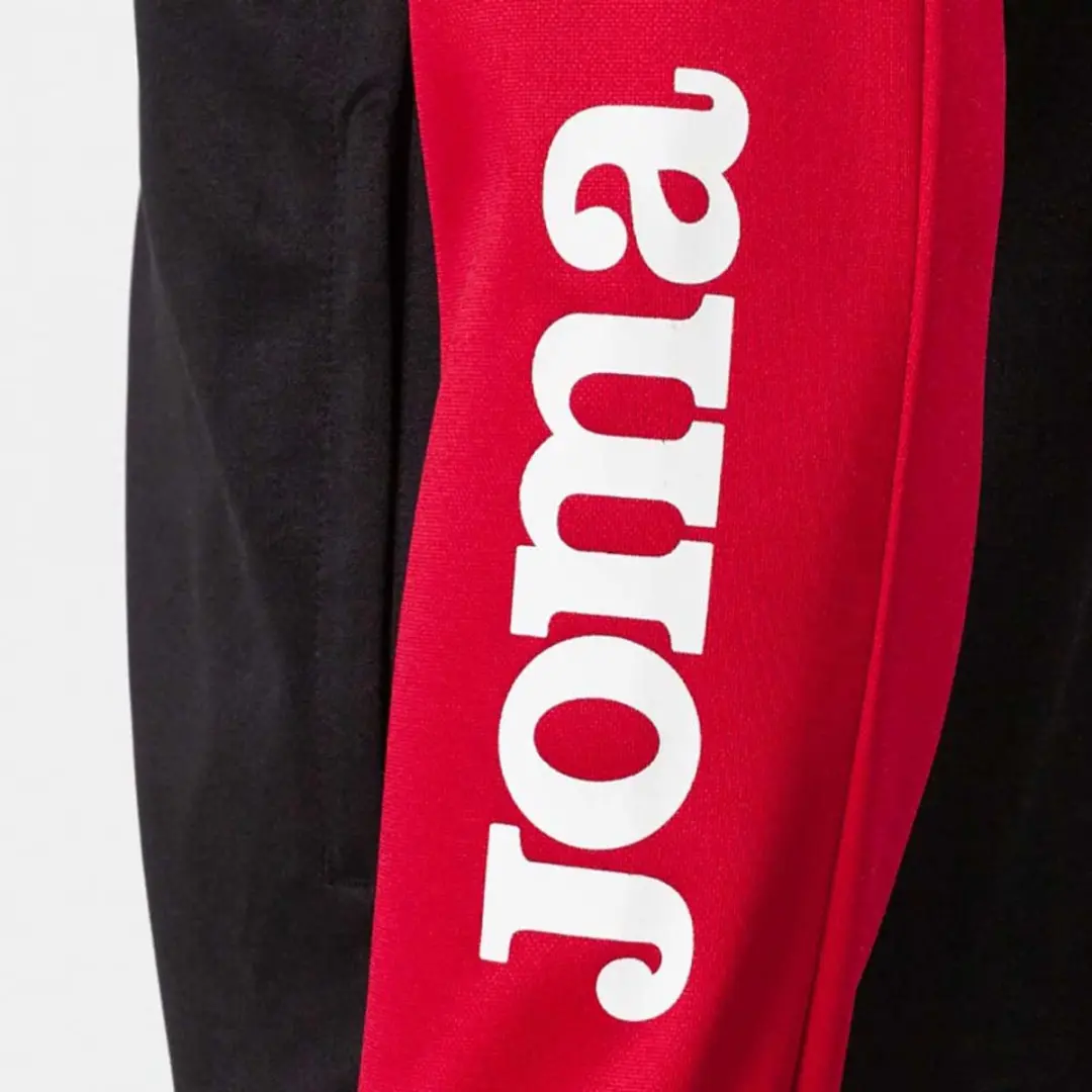 Joma Eco Championship Polyesterpak Kinderen 128 - Zwart/Rood - afbeelding 5 van 6
