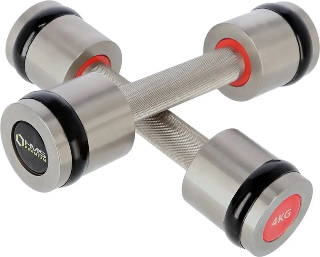 HMS Premium HH04 Chromen Dumbbells 2x4KG