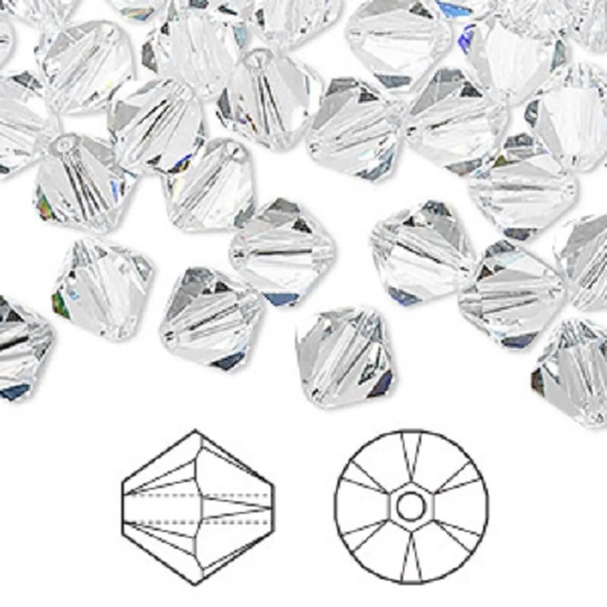 Swarovski Elements Xilion Bicone 5328