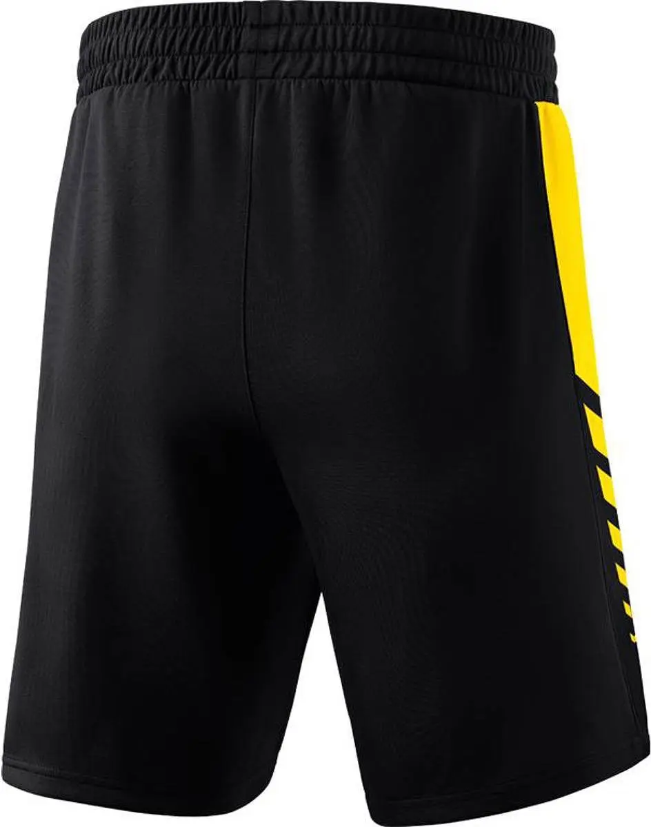 Erima Six Wings Worker Short Heren - Geel/Zwart XXL - afbeelding 3 van 5