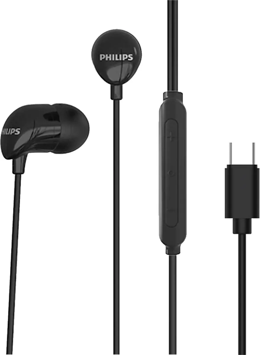 Philips Sound TAE2146BK In-Ear Koptelefoon - Zwart