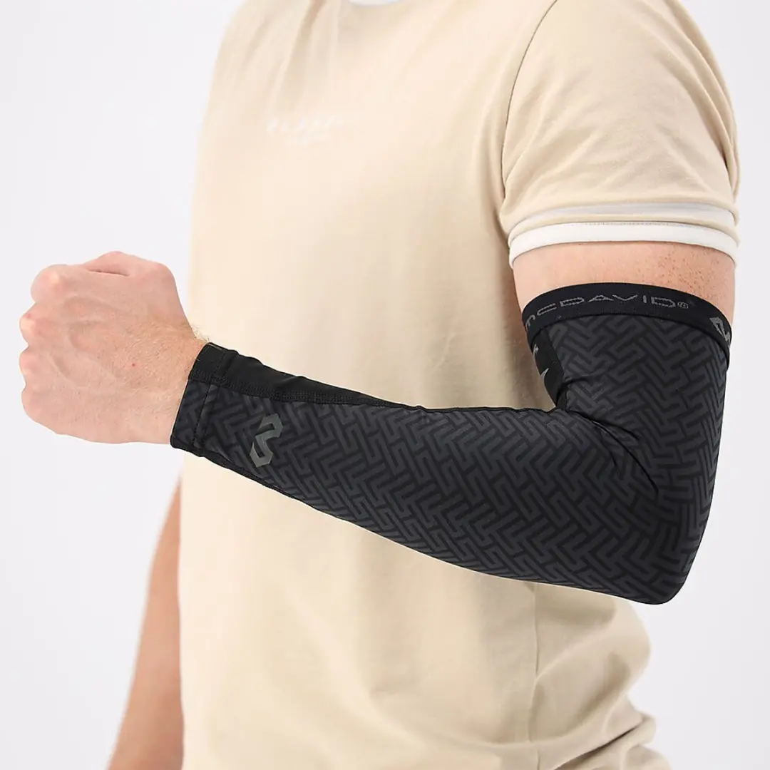 McDavid Dual Layer Compressie-armmouwen S - Zwart - afbeelding 3 van 5
