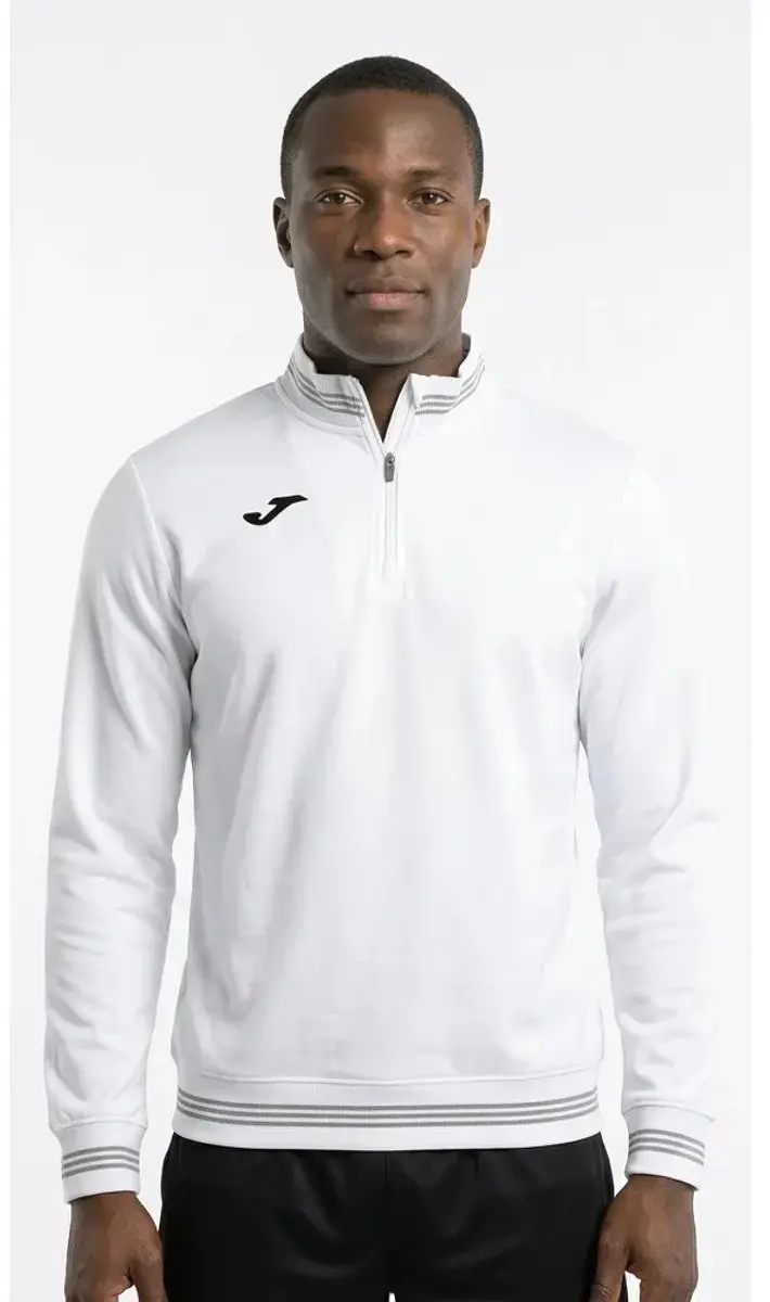 Joma Campus III Ziptop Heren - Wit S - afbeelding 4 van 4