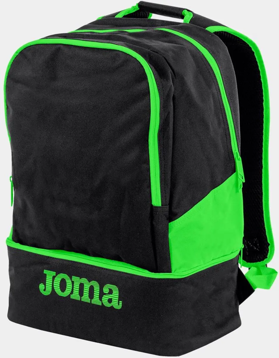 Joma Estadio III Rugzak - 3 Vakken - Groen/Zwart - afbeelding 2 van 2