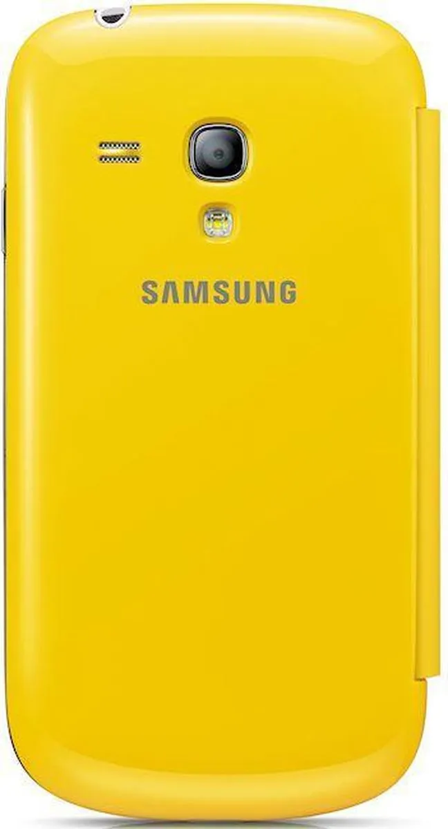 Samsung Flip Cover voor de Samsung Galaxy S3 Mini - Geel