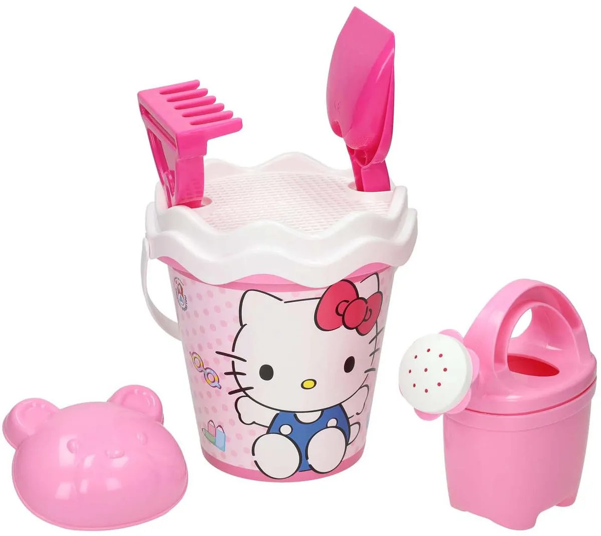 Hello Kitty Emmerset 17cm - 6-delig Roze - afbeelding 3 van 6