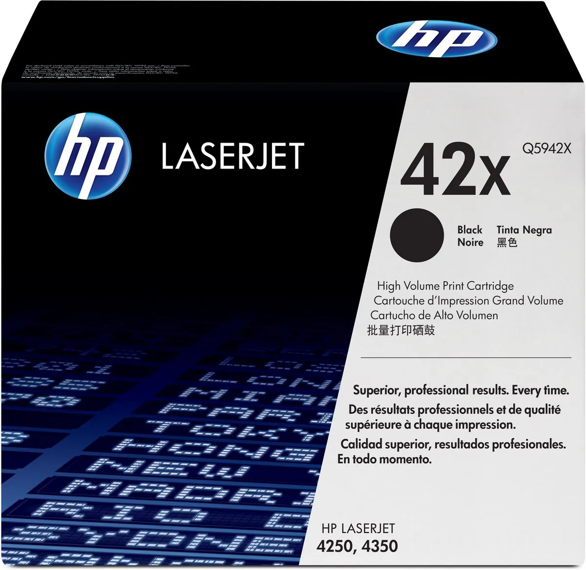 HP 42X Tonercartridge Zwart - 20.000 pagina's