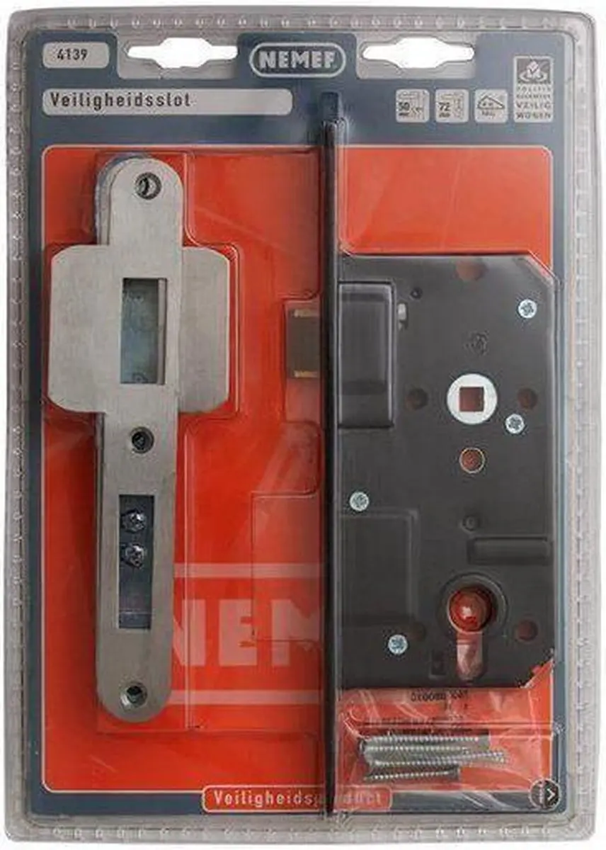 Nemef 4139/27-50 Veiligheidsslot - SKG - Doornmaat 50mm - afbeelding 5 van 5