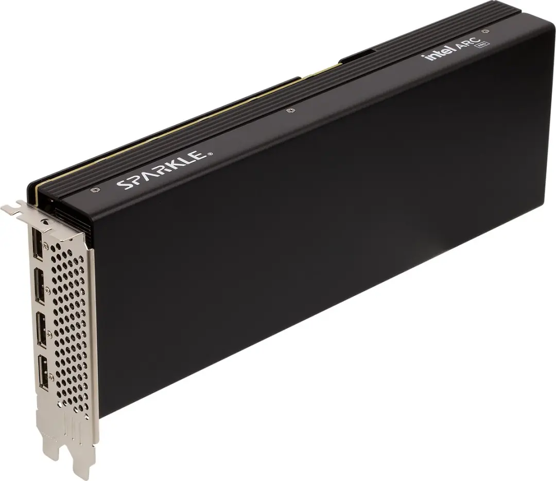 Sparkle Intel Arc Pro B60 24GB Videokaart - Passief - 4x DisplayPort - afbeelding 4 van 6