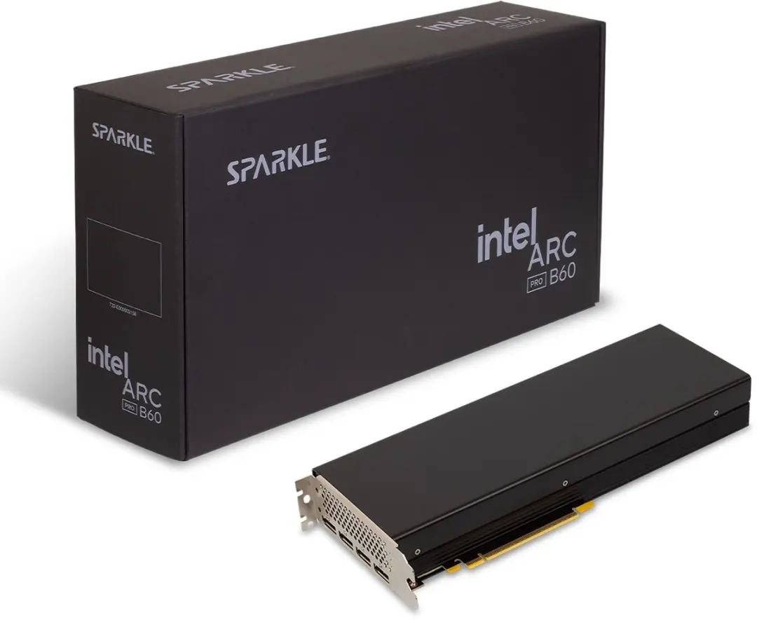 Sparkle Intel Arc Pro B60 24GB Videokaart