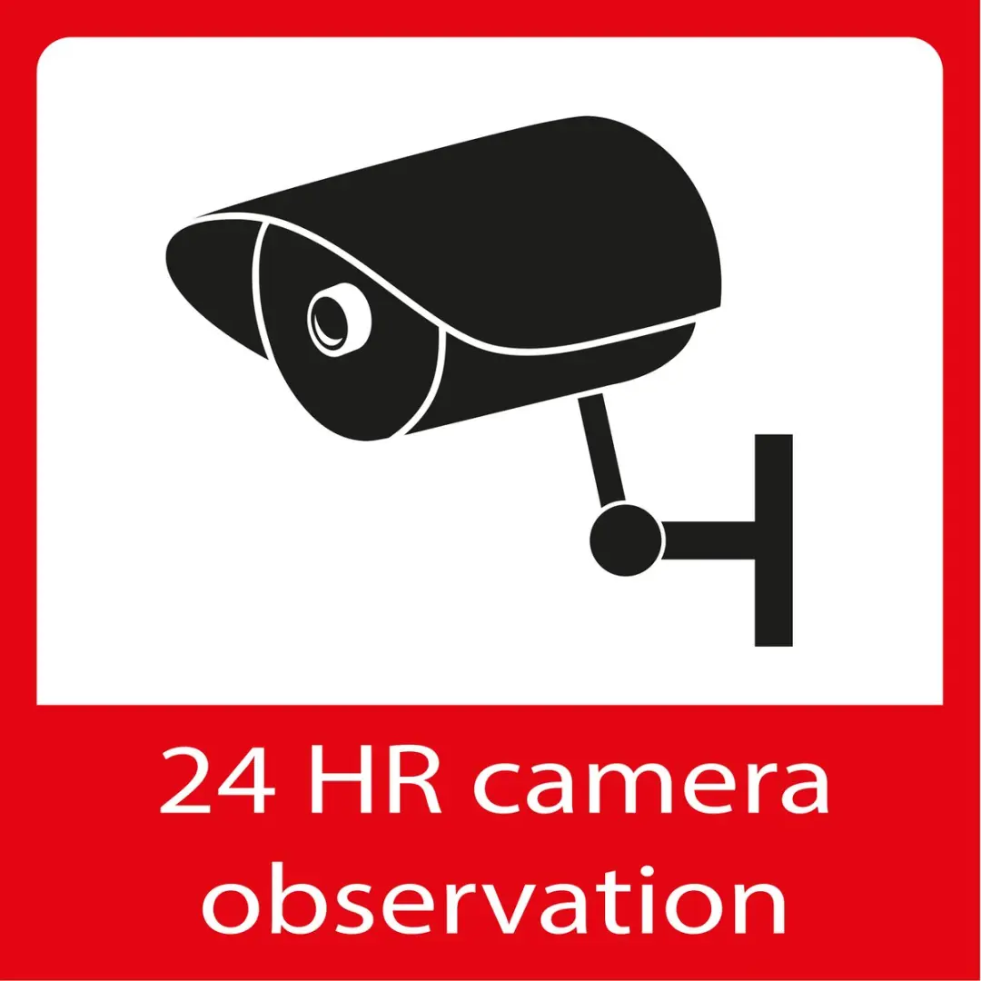 Alecto AWS-05 Raamstickers 5x - Wit-Rood - afbeelding 3 van 6