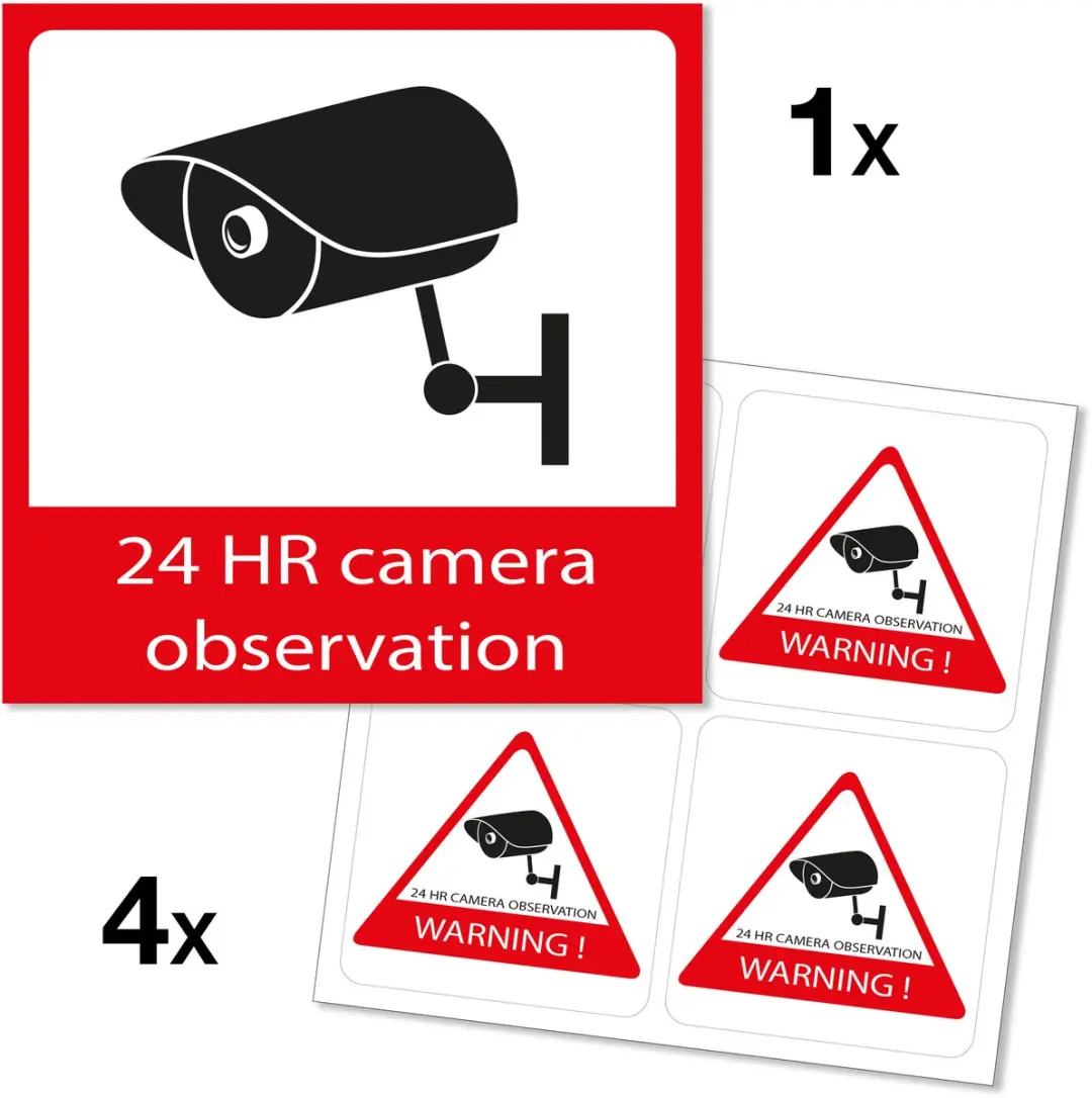 Alecto AWS-05 Raamstickers 5x